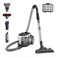Eureka, Bagless Canister Vacuum Cleaner, Silver/Bl