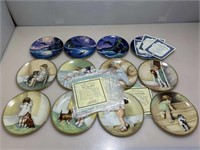 Limited Edition Collectors Plates most w/ COA’s