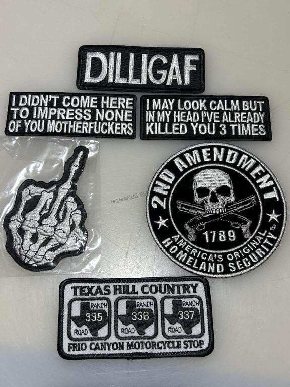 Assorted Iron On Patches