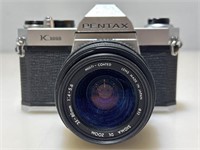 Pentax K1000 35mm Film Camera w/ Signa DL 35-80
