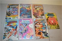 Seven DC Comic Books