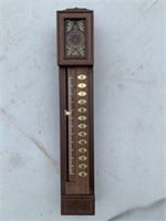 RARE Vintage Unique Japanese Pillar Clock  17