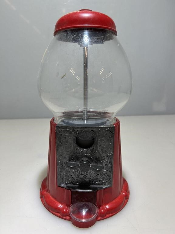 1985 Glass Globe Candy Dispenser. No Coins Needed