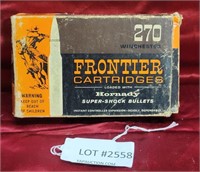 20 CT BOX OF FRONTIER 270 CARTRIDGES