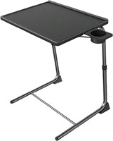 Adjustable TV Tray Table - TV Dinner Tray on Bed &