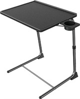 Huanuo, Adjustable TV Tray Table, with 6 Height &