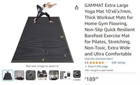 R585 GXMMAT Extra Large Yoga Mat 10'x6'x7mm