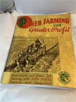 JOHN DEERE TRACTOR POWER FARMING BROCHURE