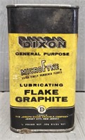 Dixon Lubricating Flake Graphite Tin