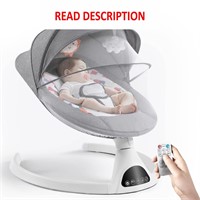 $94  Electric Baby Swing - Bluetooth  Gray