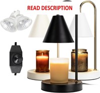 $23  Dimmable Candle Warmer Lamp  Wax Melter-Black