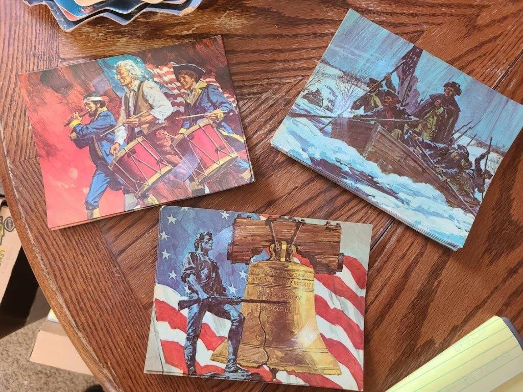 American Revolution Bicentennial cards