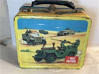 Scarce 1967 Rat Patrol Metal Aladdin Lunchbox