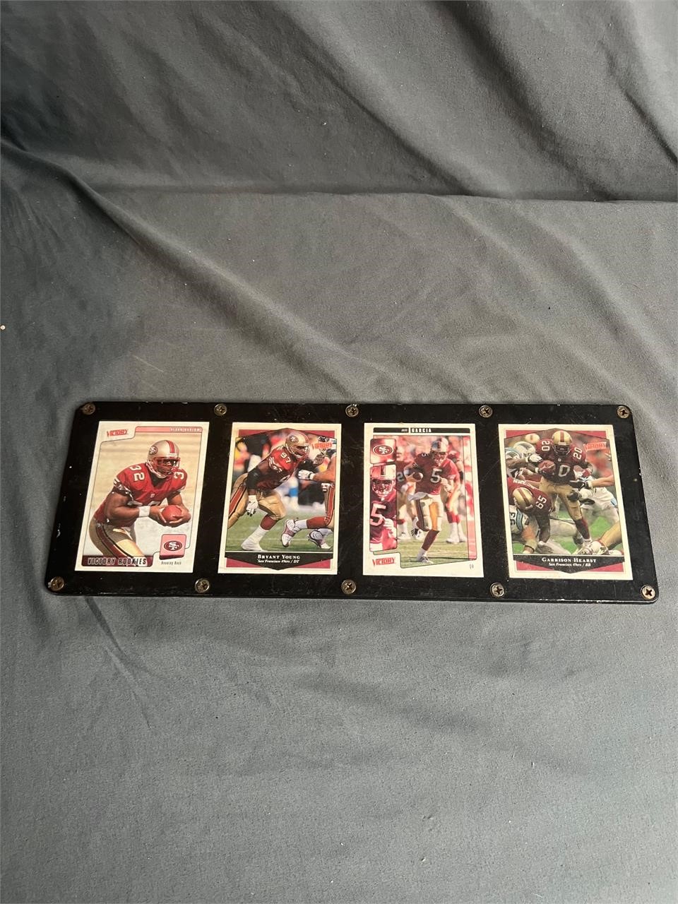 San Francisco 49ers Cards in Case