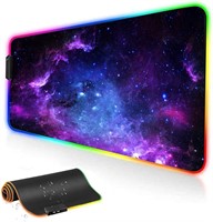 NEW RGB Mouse Pad XXL 80cmx30cm Galaxy