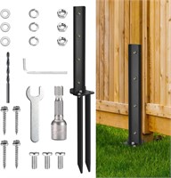 $19  2.68 FT Fence Post Anchor Kit  Anti-Rust