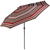 Sunnydaze 9-Foot Patio Umbrella | With Push Button