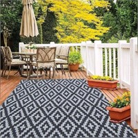 Outdoor Patio Mats 6' x 9' - LINKLIFE Double Sided
