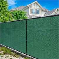 Amgo 4' x 50' Green Fence Privacy Screen, Commerci
