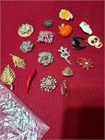 Assorted broaches