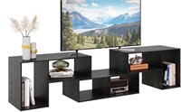 Devaise Wood Adjustable TV Stand *Piece Broken,