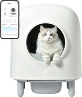 Petree, 100% Safe Self Cleaning Cat Litter Box, wi