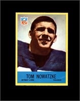 1967 Philadelphia #69 Tom Nowatzke NRMT+
