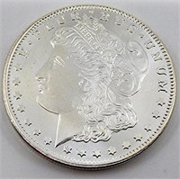 1oz 999 Fine Silver Morgan Round