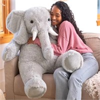 Vermont Teddy Bear Giant Elephant Stuffed Animal -
