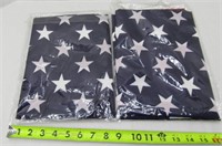 2 New 3'X5' American Flags
