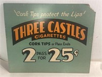 Vintage 1930s Three Castles Cigarettes,