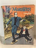 Scarce 1960s Munsters Coloring Book