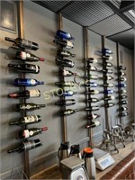 5 Wall Mount Wine Bottle Holder / Décor