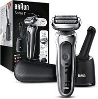 Braun Shaver 7071 cc Clean & Charge System Silver