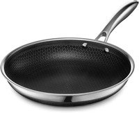 $240 HexClad Hybrid Nonstick Frying Pan, 10-Inch,