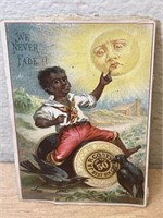 1800s Black Americana Victorian Advertising Trade