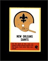 1967 Philadelphia #121 New Orleans Logo NRMT+