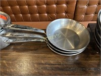 3 Thermolly 8" Frying Pans