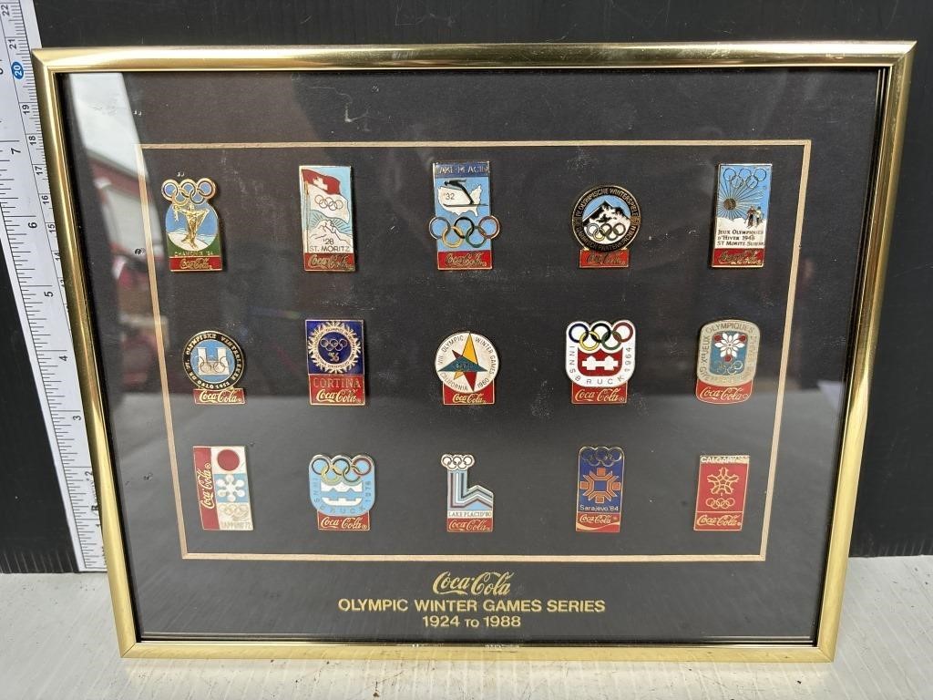 Coca-Cola Olympic Winter games collector pins