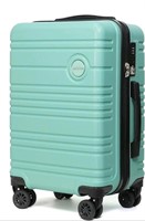 Aklsvion PC+ABS Durable Carry-On Luggage with Spin
