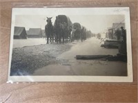 Rare Early 1900s Great Flood Galveston RPPC