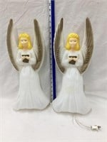 (2) Empire Angel Blow Molds, 18”T