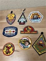 Scarce 1960s 60s Boy Scout Patches Largest 4 Inch