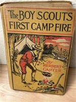 Antique 1st EDITION 1913 The  Boy Scouts First