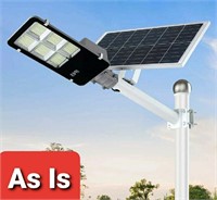 400W LED Solar Street Lights Outdoor, Dusk to Dawn
