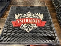 Smirnoff Bar Mat - 16 x 15