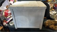 Small outdoor storage chest