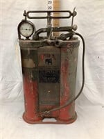 Vintage FRX Fire Extinguisher, 21"T, Brass Tanks