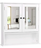 Yaheetech, Medicine Cabinets with Double Mirror Do