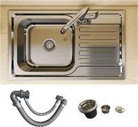 MEJE 750×450 MM Stainless Steel Kitchen Sink-Large
